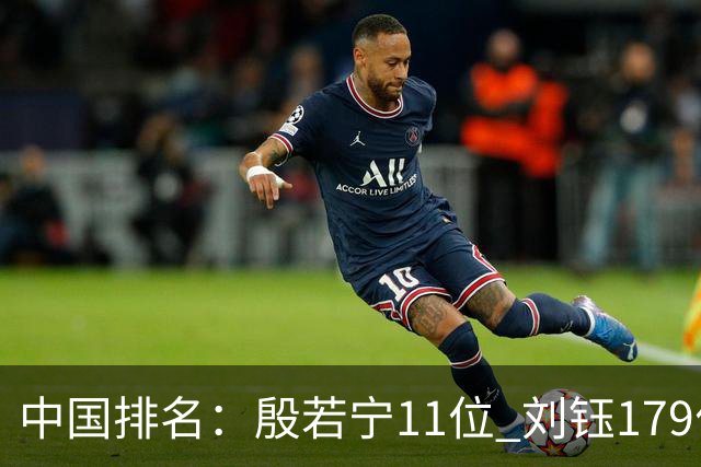 中国排名：殷若宁11位 刘钰179位许赢上涨2位